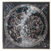 FRAMED CUSTOM SKY CHART PRINT MAP OF THE UNIVERSE PIC-0