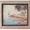 FRAMED OIL ON CANVAS LANDSCAPE PAINTINGS SIGNED PIC-1