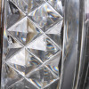 BRITISH ART DECO CUT GLASS AND SILVER CANDY BOWL PIC-9