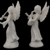 VINTAGE GERMAN WHITE PORCELAIN ANGEL FIGURINES PIC-6