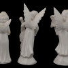 VINTAGE GERMAN WHITE PORCELAIN ANGEL FIGURINES PIC-4