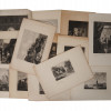 ANTIQUE FRENCH ETCHING PRINT COLLECTION PIC-0
