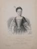 ANTIQUE RUSSIAN LITHOGRAPH GRAND DUCHESS NATALYA PIC-1