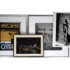 FOUR FRAMED CITYSCAPE PHOTOGRAPHS NEW YORK VENICE PIC-0