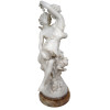 MATHURIN MOREAU ZEPHYRUS AND FLORA MARBLE STATUE PIC-3