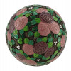 RUSSIAN GILT SILVER CLOISONNE ENAMEL EASTER EGG PIC-2