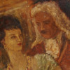 OIL PAINTING OF COUPLE PORTRAIT SIGNED BY ARTIST PIC-2