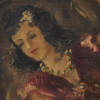 OIL PAINTING OF SPANISH DANCER SIGNED BY ARTIST PIC-2