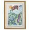 FRENCH KING DAVID COLOR LITHOGRAPH MARC CHAGALL PIC-0