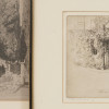 TWO FRENCH ETCHINGS BY MAURICE ACHENER PIC-11