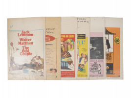 COLLECTION OF VINTAGE THEATRE AND MOVIE POSTERS