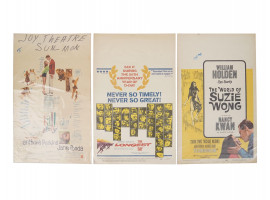 COLLECTION OF VINTAGE THEATRE AND MOVIE POSTERS