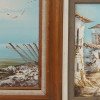 PAIR OF OIL PAINTINGS SEA SCAPES SIGNED BY ARTIST PIC-9