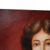 ATTR TO KAY POLITO OIL PAINTING FEMALE PORTRAIT PIC-2