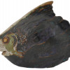 VINTAGE HAND PAINTED ART CERAMIC FISH SCULPTURE PIC-2