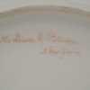 ANTIQUE PORCELAIN PLATES WITH HAND PAINTED FRUITS PIC-6