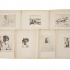 GROUP OF ANTIQUE ETCHINGS BY ARTHUR HEINTZELMAN PIC-1