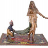 VIENNA BRONZE PRINCESS W SERVANT ATTR TO BERGMAN PIC-1