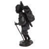 JAPANESE BRONZE PEASANT FIGURE BY SEIYA GENRYUSAI PIC-2