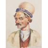 ANTIQUE AND VINTAGE WATERCOLOR PORTRAIT PAINTINGS PIC-4