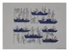 RUSSIAN COLORED LITHOGRAPH SHIPS BY ILYA KABAKOV PIC-0