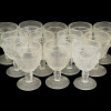 ANCHOR HOCKING SANDWICH CLEAR PRESSED GLASSWARE PIC-1