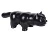 FERNANDO BOTERO SMALL BRONZE SCULPTURE OF A CAT PIC-1