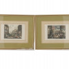 TWO ANTIQUE 1860 ENGRAVINGS AFTER WILLIAM HOGARTH PIC-0