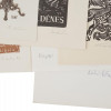 COLLECTION OF MID CENTURY RELIEF EX LIBRIS PRINTS PIC-7