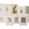 COLLECTION OF ANTIQUE INTAGLIO EX LIBRIS PRINTS PIC-2