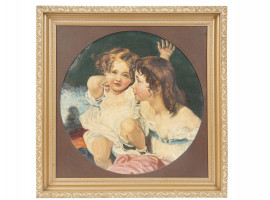 OIL PAINTING KIDS PORTRAIT AFTER THOMAS LAWRENCE