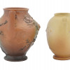 THREE VASES AND FLOWER POT BY ROSEVILLE POTTERY PIC-2