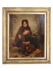 AFTER LEON BAZILLE PERRAULT OIL PAINTING SIGNED PIC-0