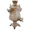 LARGE RUSSIAN 84 SILVER ENGRAVED SAMOVAR PIC-0