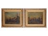 PAIR OF ANTIQUE OIL PAINTINGS ATTR TO FREEDLANDER PIC-0