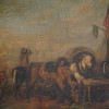 PAIR OF ANTIQUE OIL PAINTINGS ATTR TO FREEDLANDER PIC-2