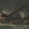 ANTIQUE RUSSIAN PAINTING SEASCAPE AFTER KARAZIN PIC-2