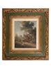 ATTRIBUTED TO EUGENE GLUCK LANDSCAPE OIL PAINTING PIC-0