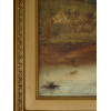 ANTIQUE LANDSCAPE OIL PAINTING BY HENRY CLEMENTS PIC-3