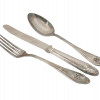 NAZI GERMAN HEINRICH HIMMLER SPOON FORK AND KNIFE PIC-1