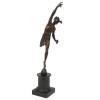 BRONZE FIGURE FLYING MERCURY AFTER GIAMBOLOGNA PIC-0
