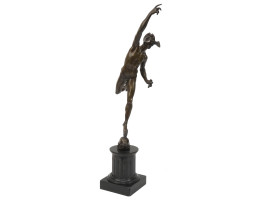 BRONZE FIGURE FLYING MERCURY AFTER GIAMBOLOGNA