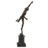BRONZE FIGURE FLYING MERCURY AFTER GIAMBOLOGNA PIC-2