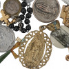 LOT OF VINTAGE RELIGIOUS CATHOLIC ITEMS AND BEADS PIC-4