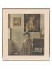 LADY STANDING COLOR LITHOGRAPH AFTER JAN VERMEER PIC-0
