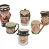 TOBY MUGS AND JUGS BY ROYAL DOULTON AND SANDLAND PIC-0