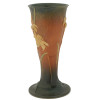 LARGE ROSEVILLE USA ORANGE ZEPHYR LILY VASE PIC-3