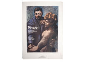 ORIGINAL LITHOGRAPHIC POSTER AFTER PABLO PICASSO