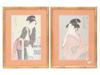 COLLECTION OF UKIYO E JAPANESE WOODBLOCK PRINTS PIC-1