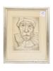 AMERICAN ARTIST PROOF ETCHING MASK BY IRVING AMEN PIC-0